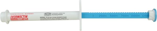 Ivermectin Paste Dewormer - 6.08g dose @ 1.87%-Apple flavored